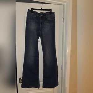 Women's Dark Blue Bootcut Jeans